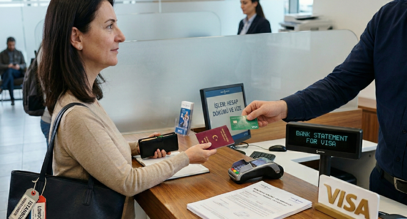 Vize İçin Hesap Özeti Nasıl Hazırlanır? Banka Dökümü Rehberi