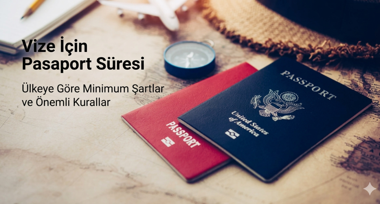 Vize İçin Pasaport Süresi: Ülkeye Göre Minimum Şartlar ve Önemli Kurallar