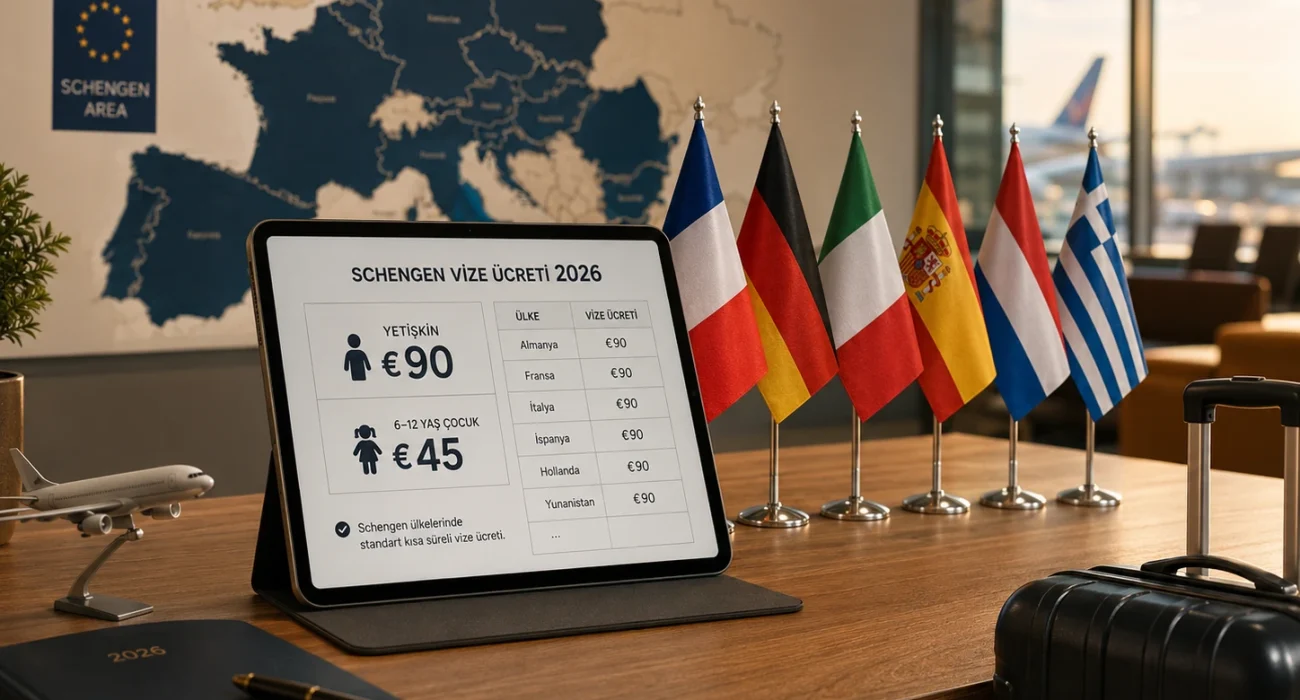 Schengen Vize Ücreti 2026 Ülke Ülke Güncel Tablo